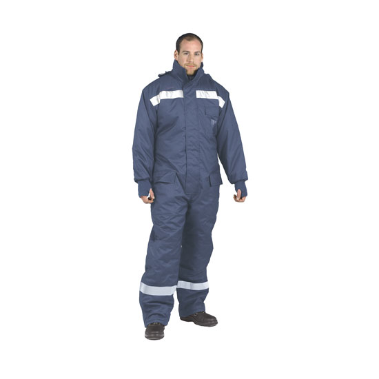 COLD-STORE COVERALL/NAVY/XTR-LARGE